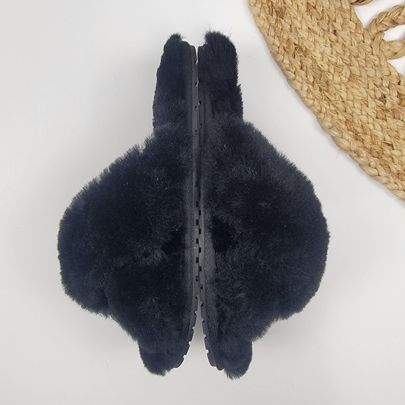 Emu Australia Mayberry Crossover Slippers Black Size 39 - Picture 5 of 12